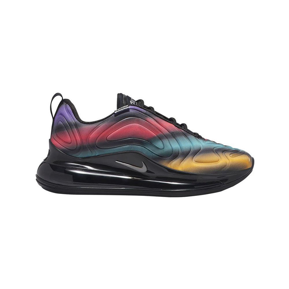 air max 720 black metallic silver