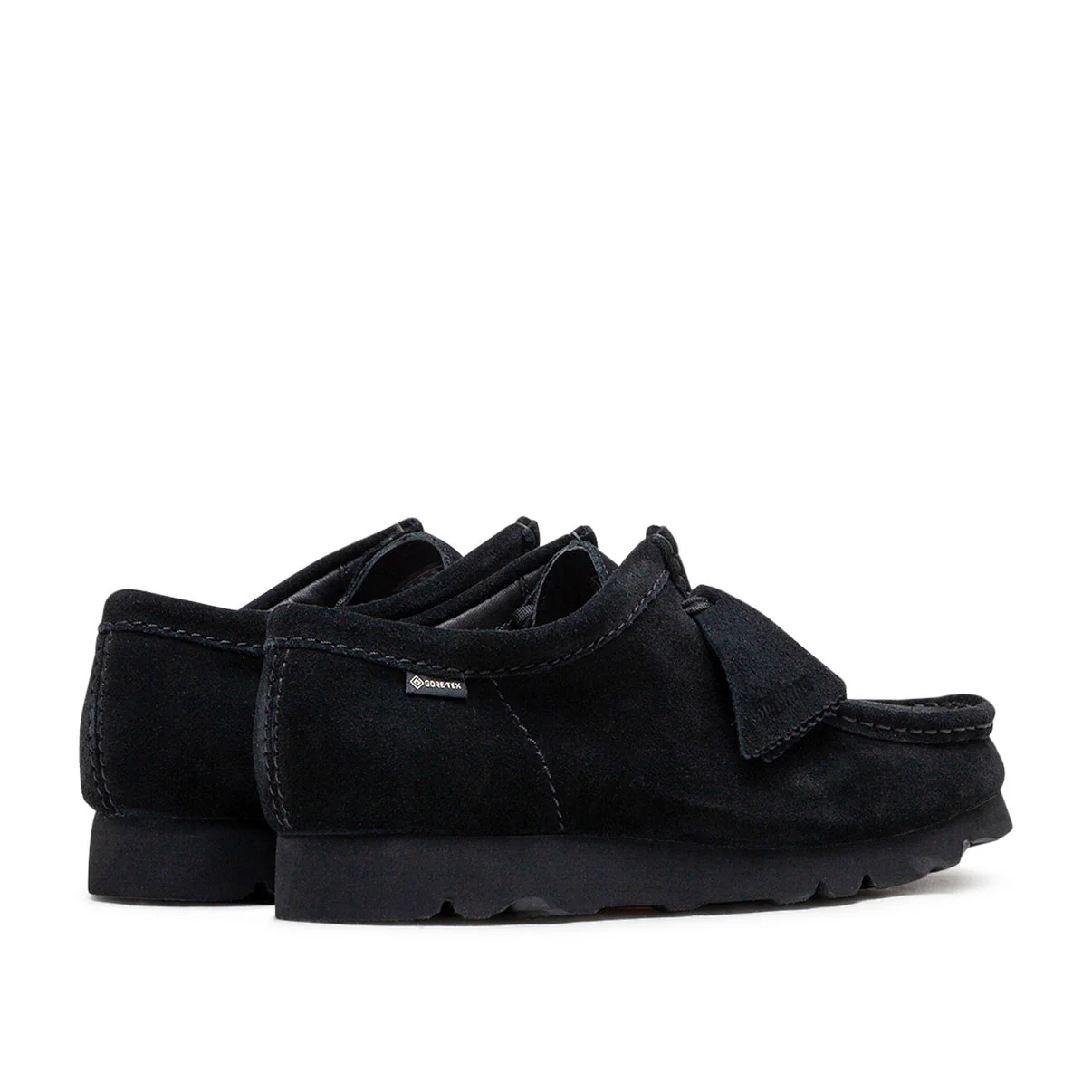 靴 Clarks WallaLoafer GORE-TEX Black Suede CLARKS WALLABEE GTX | Shop at PUKAS SURF SHOP
